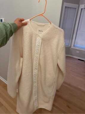 Aritzia Wilfred Free Cream Teddy Coat (Never Worn)